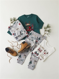 NAME IT Jule Sweatshirt Rjolly Grey Melange